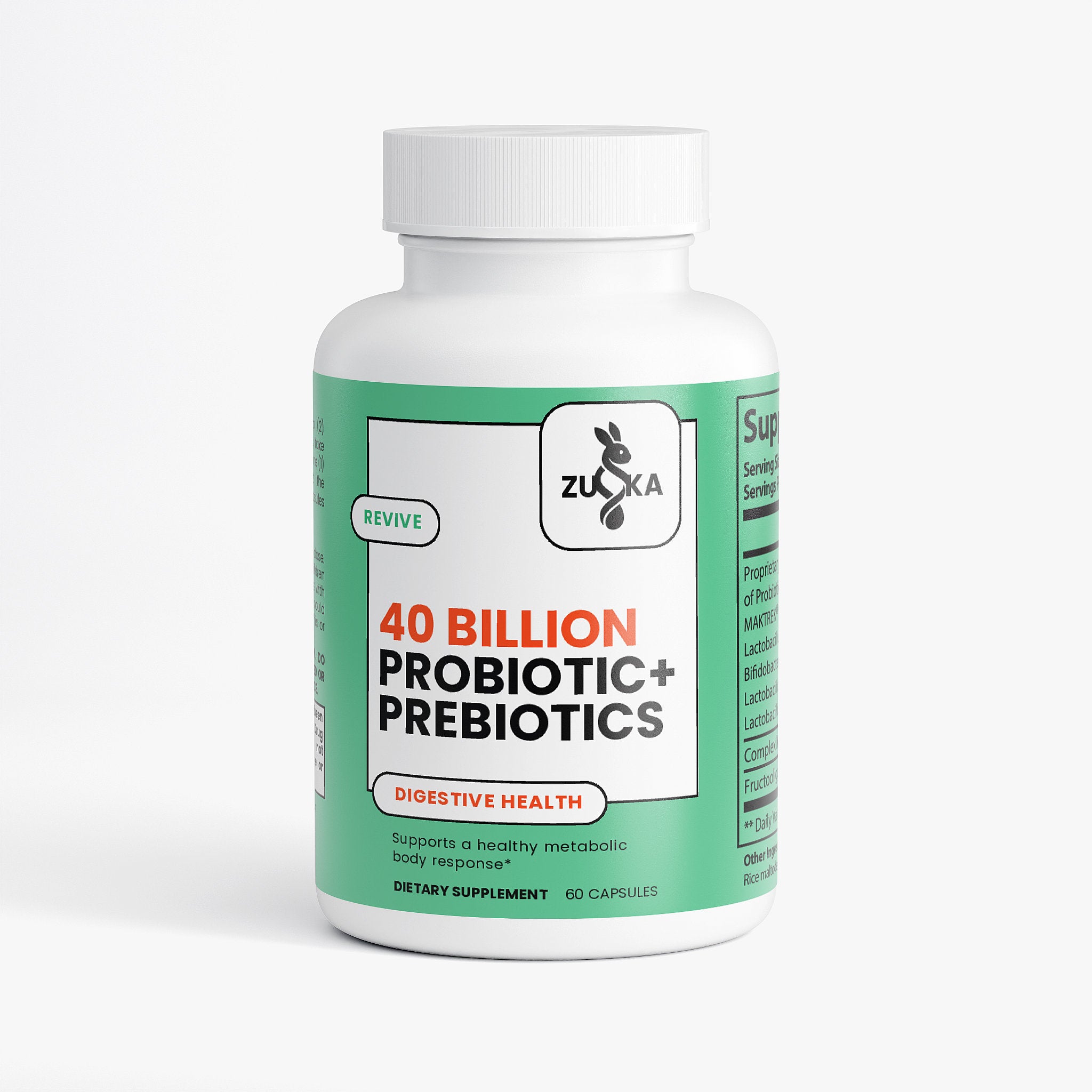 40 Billion Probiotic with Prebiotics